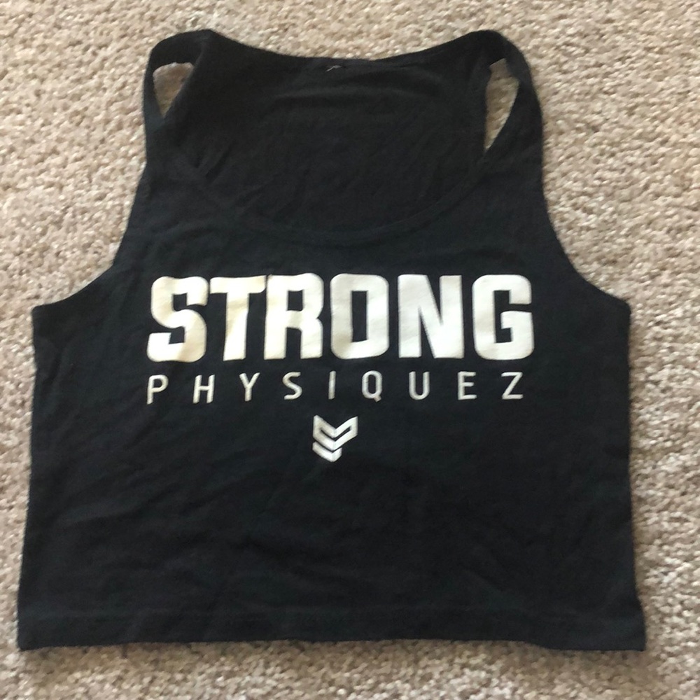STRONG PHYSIQUEZ CROP TOP